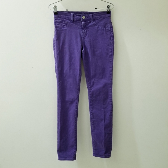 J Brand Super Skinny Bright Purple Stretch Denim Jeans Sz 26 - Picture 4 of 12